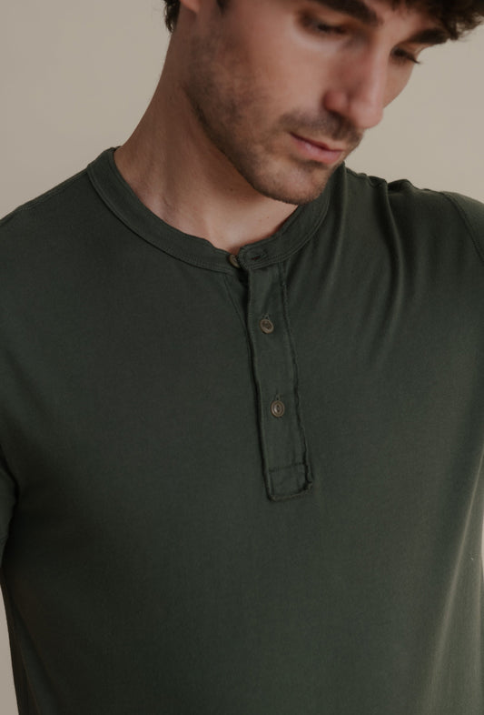 Long Sleeve Supima Jersey Henley