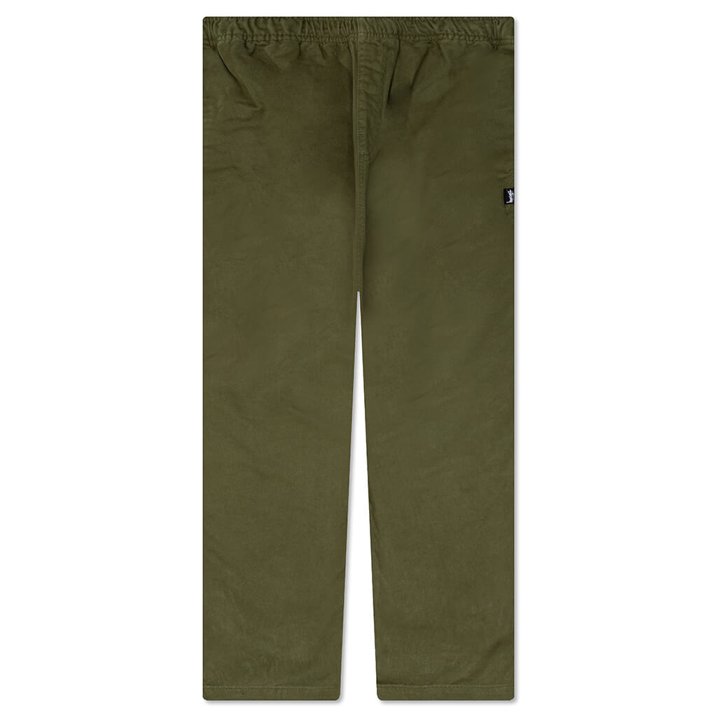 Brushed Beach Pant - Olive