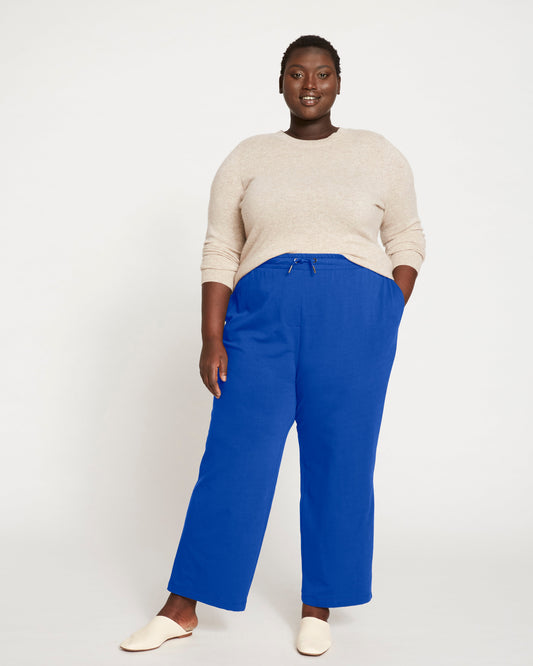 Classic Light Terry Sweatpants - Lapis
