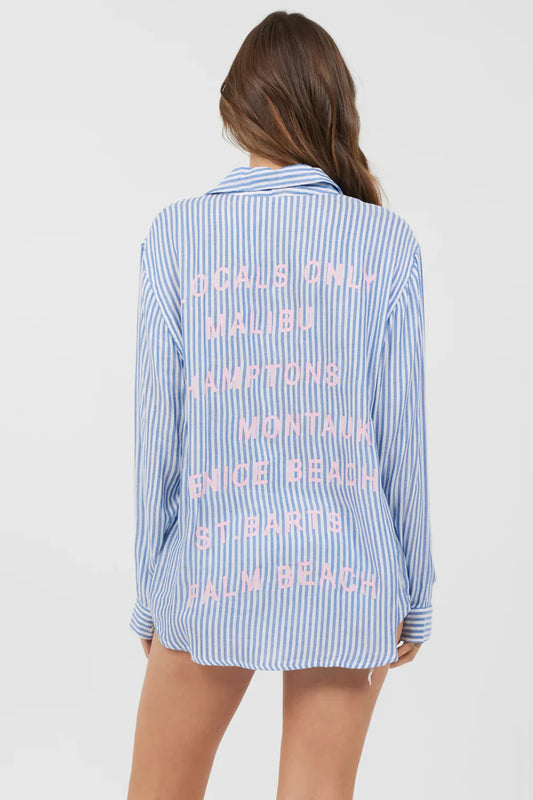 Striped Beach Top