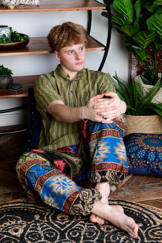 Assorted Elastic Tribal Pants