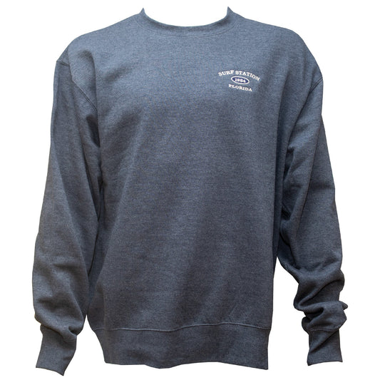 Surf Station Varsity Crewneck Men's L/S Sweater