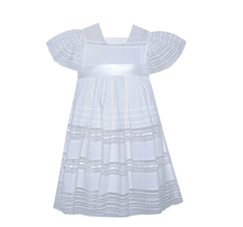 White Lillian Dress - PR425D