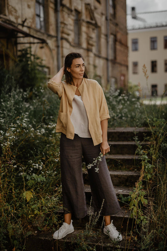 AmourLinen Linen pants Tokyo Linen pants AmourLinen