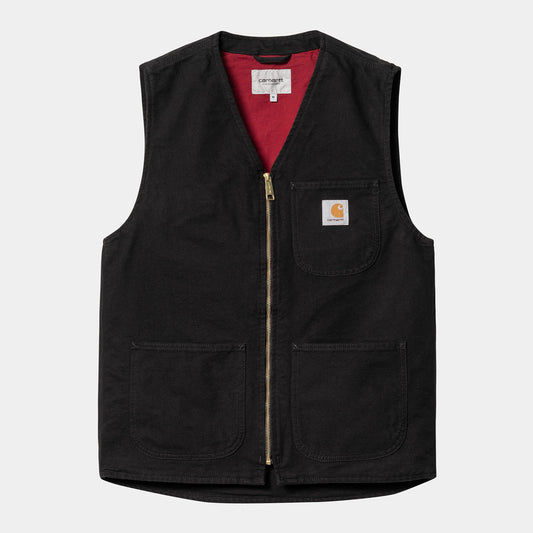 Carhartt WIP Mens Arbor Vest - Black