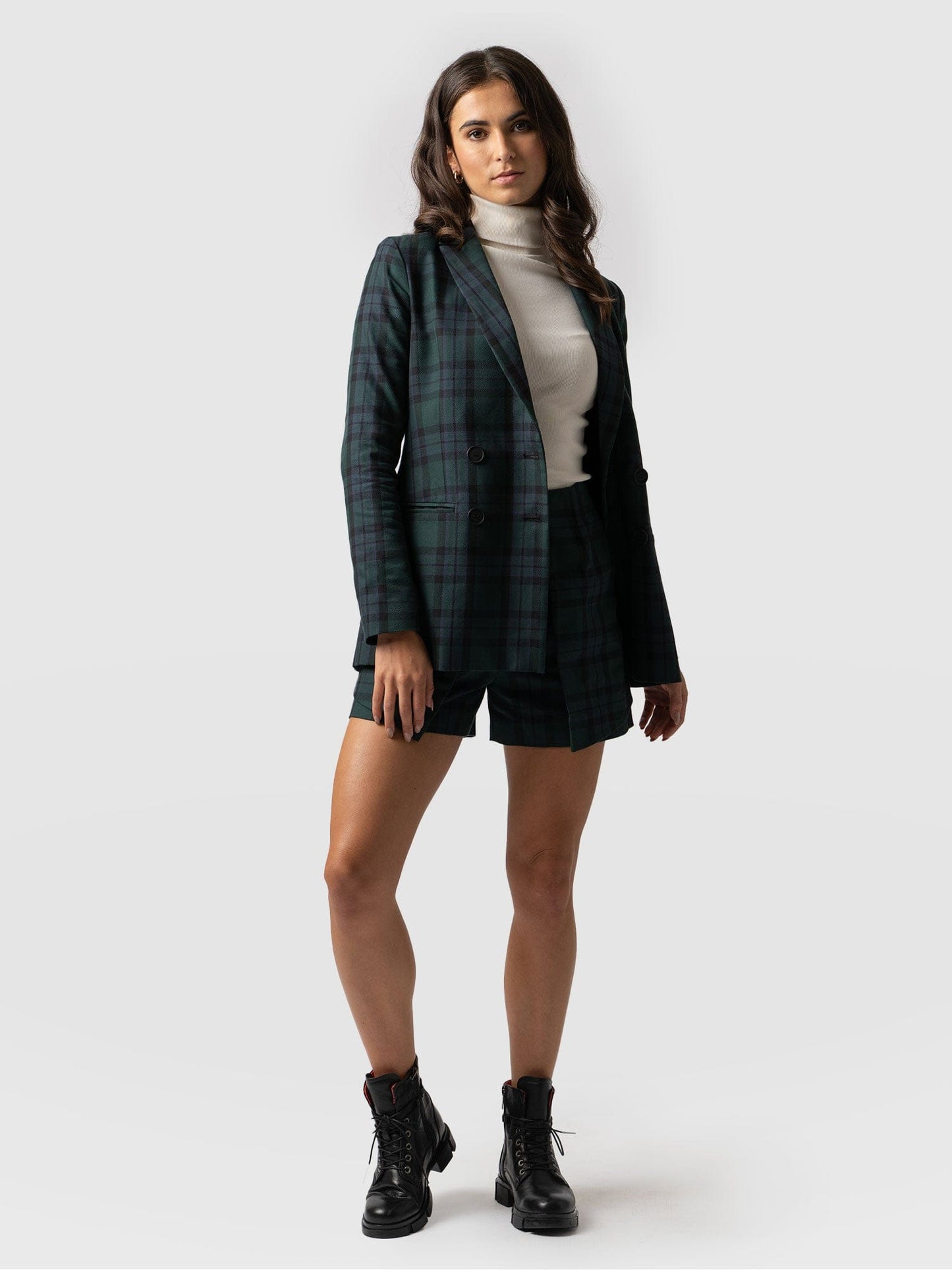 Cambridge Short - Green Check