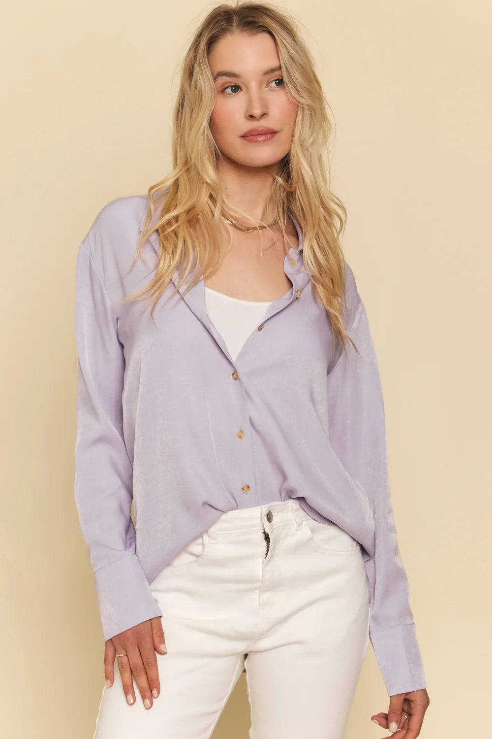 Carrol Button Down Top