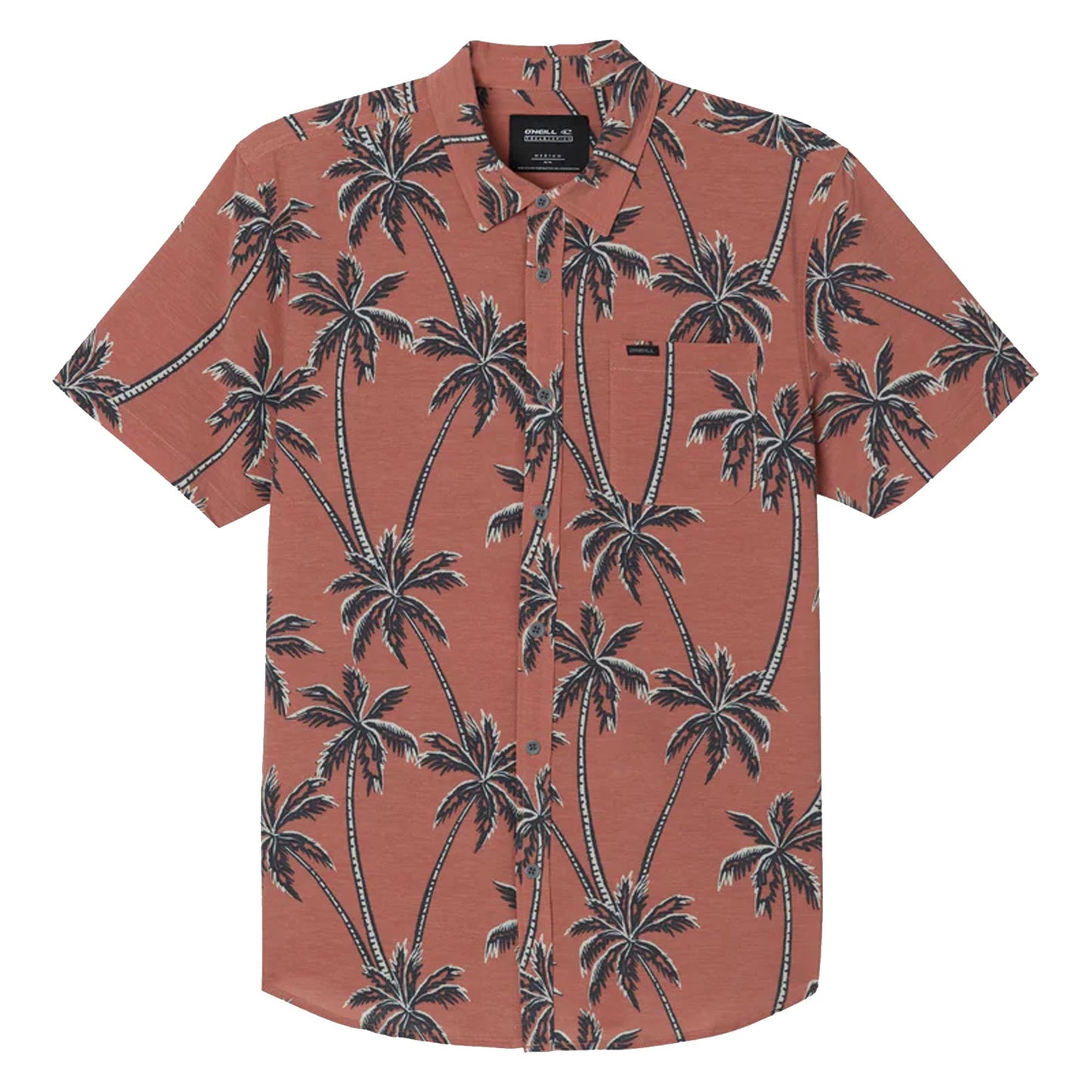 O'Neill Trvlr UPF Transverse Standard Men's S/S Dress Shirt