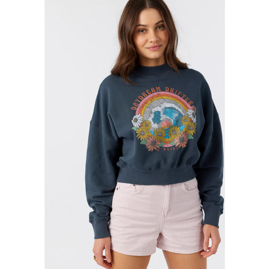 O'Neill Moment Crop Pullover Women's L/S Sweater