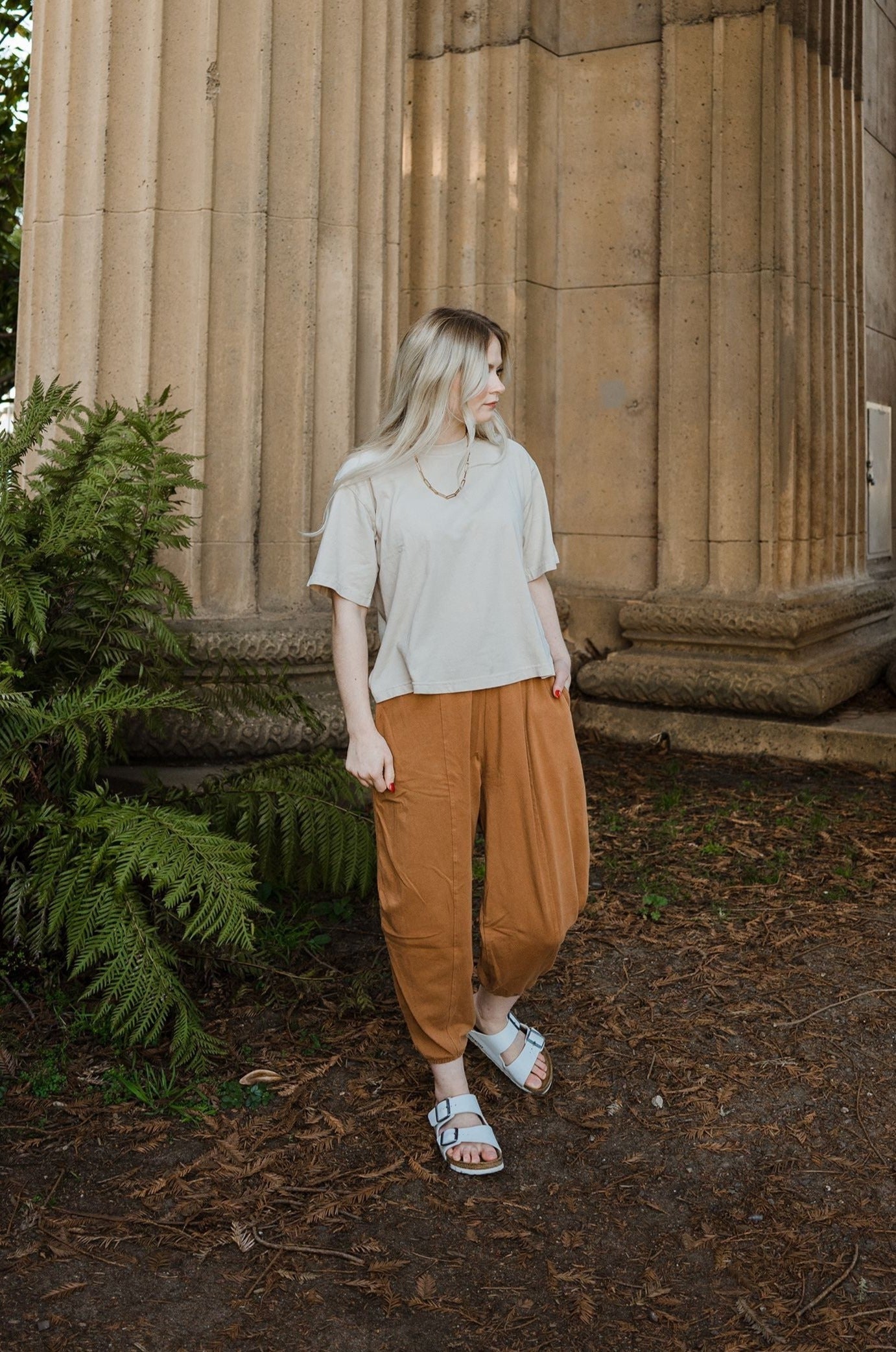 Day Lantern Pant Pants + Jeans Mien XS Saddle Brown