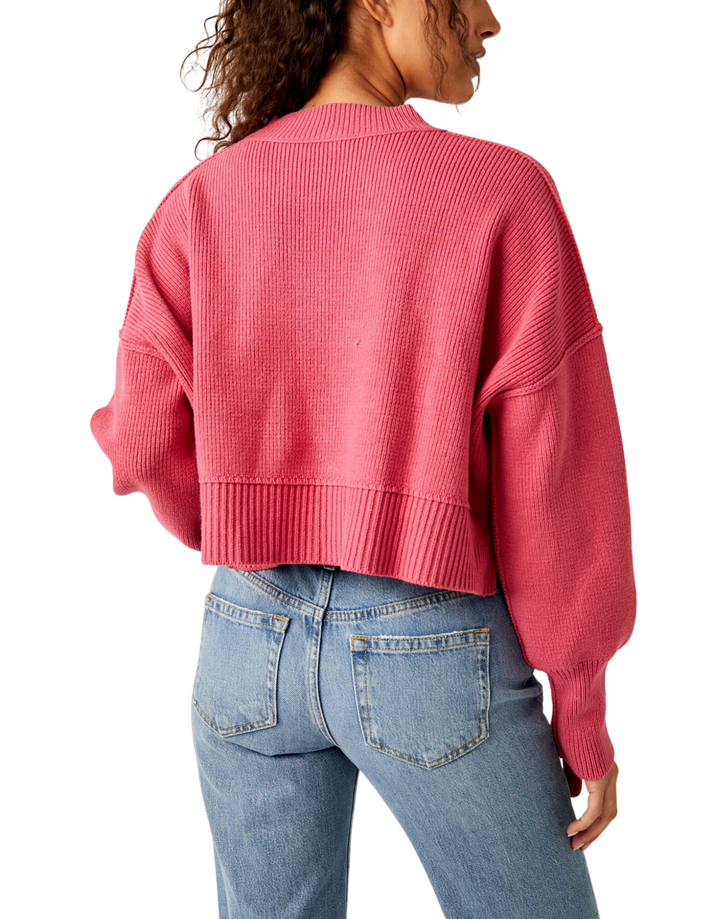 Easy Street Crop Pullover in Mademoiselle
