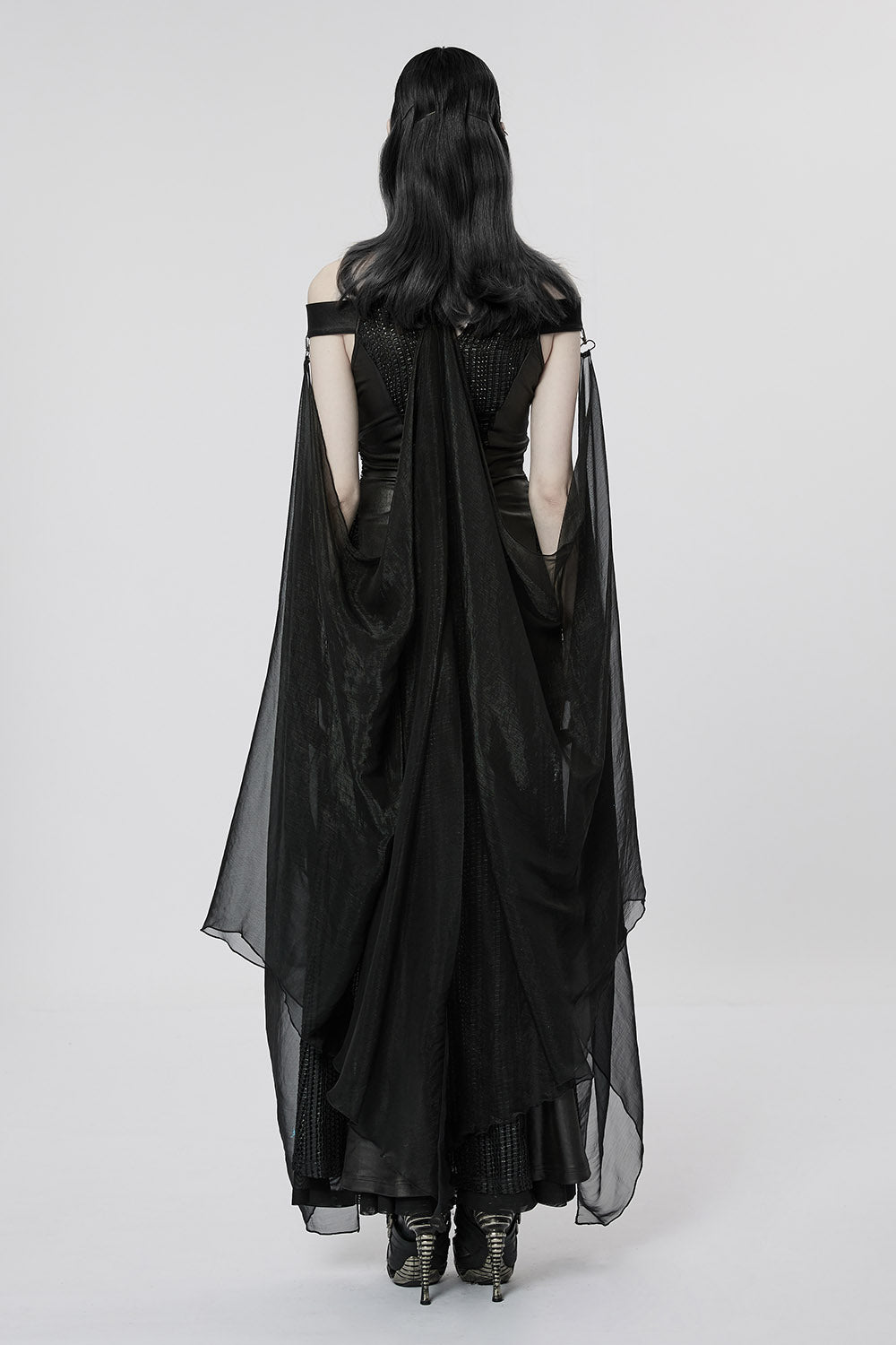 Medusa's Gaze Leg Slit Dress