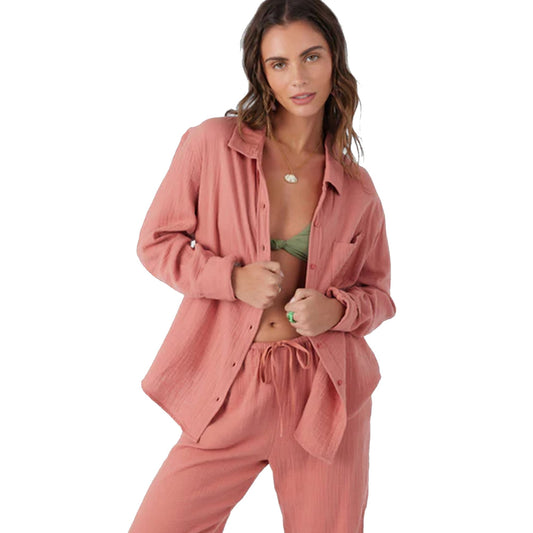 O'Neill Leni Double Guaze Women's L/S Top