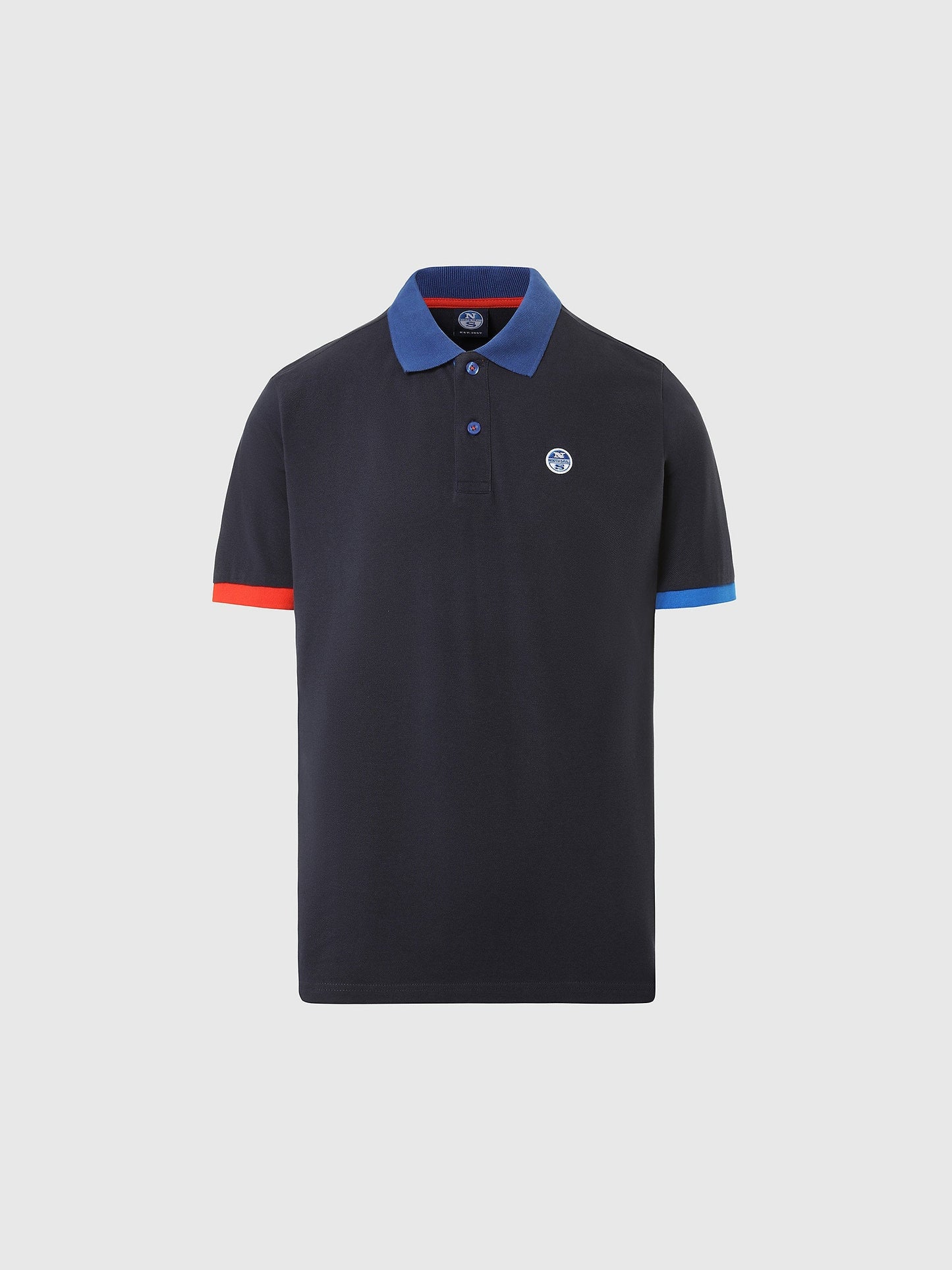 hover | Navy blue | ss-polo-with-graphic-692398