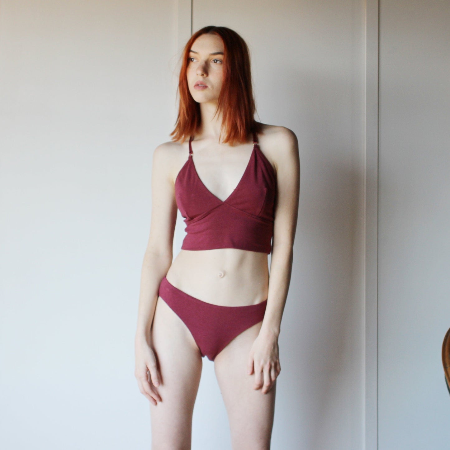 2 Piece Lingerie Set in Tencel and Organic Cotton