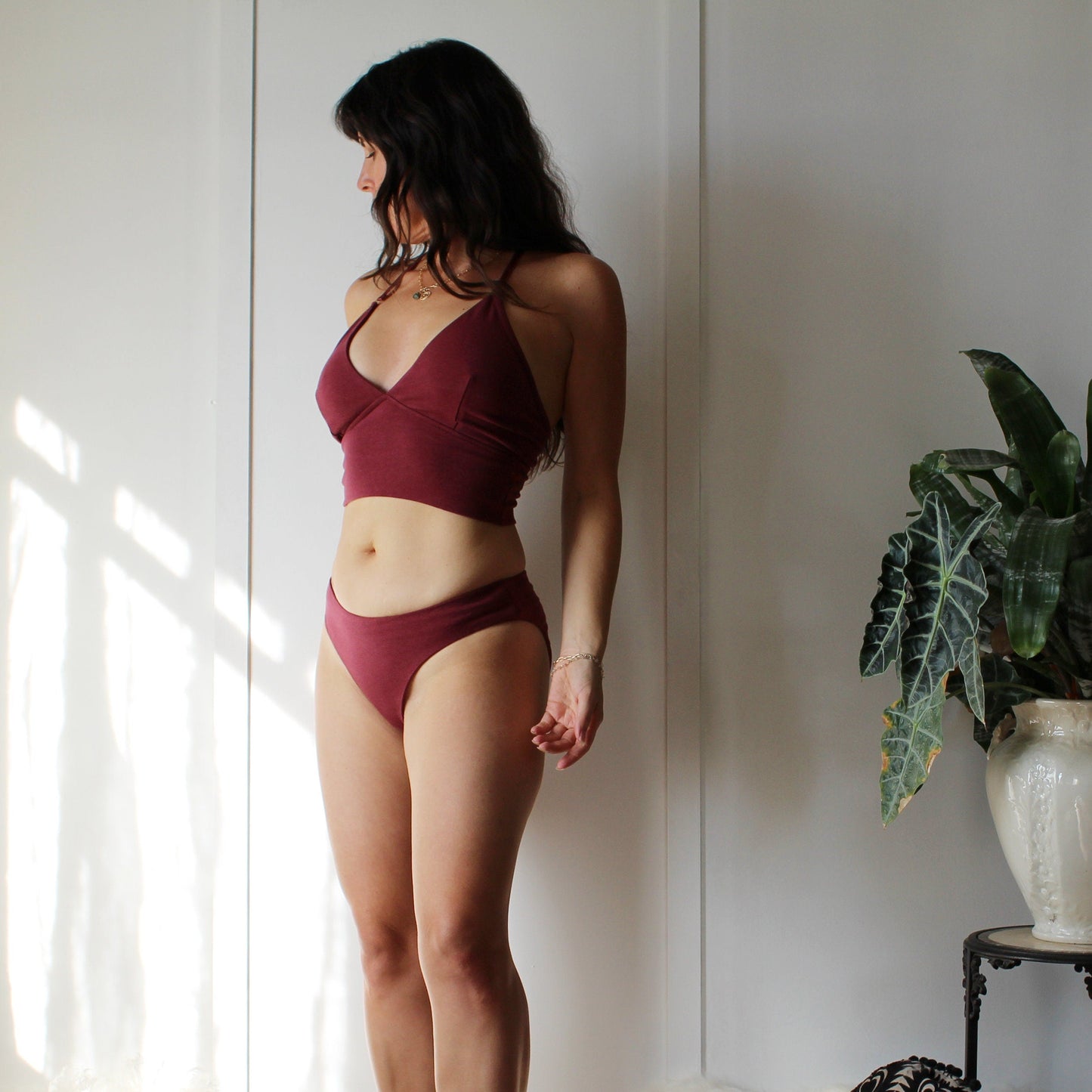 2 Piece Lingerie Set in Tencel and Organic Cotton