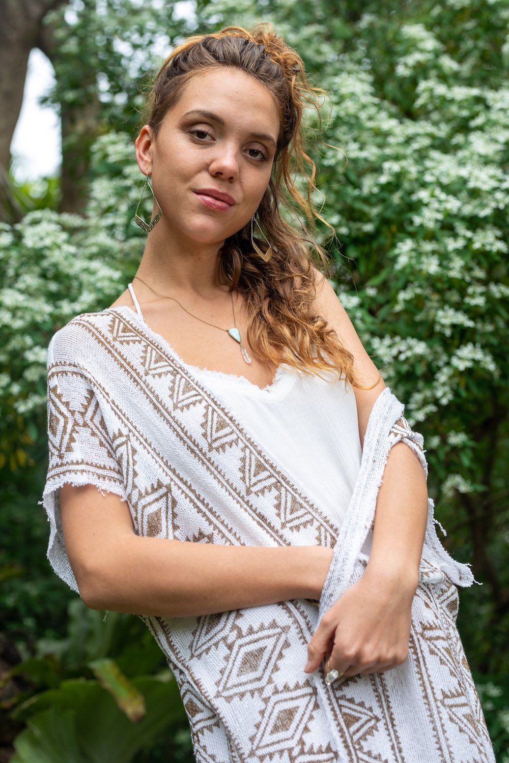 KIARA KAFTAN / KIMONO IN WHITE