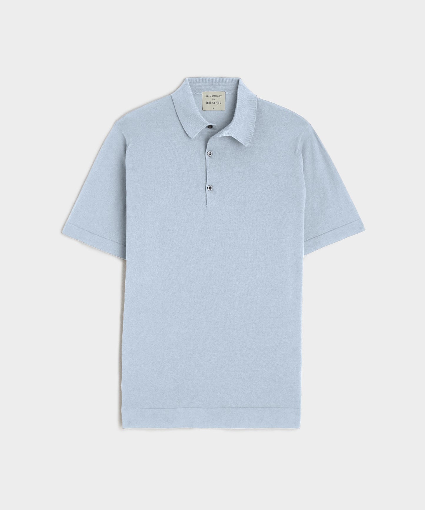 John Smedley x Todd Snyder Mycroft Polo in Blue