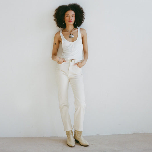 The Henley Tank White
