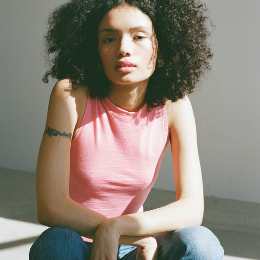 The Muscle Tee Coral