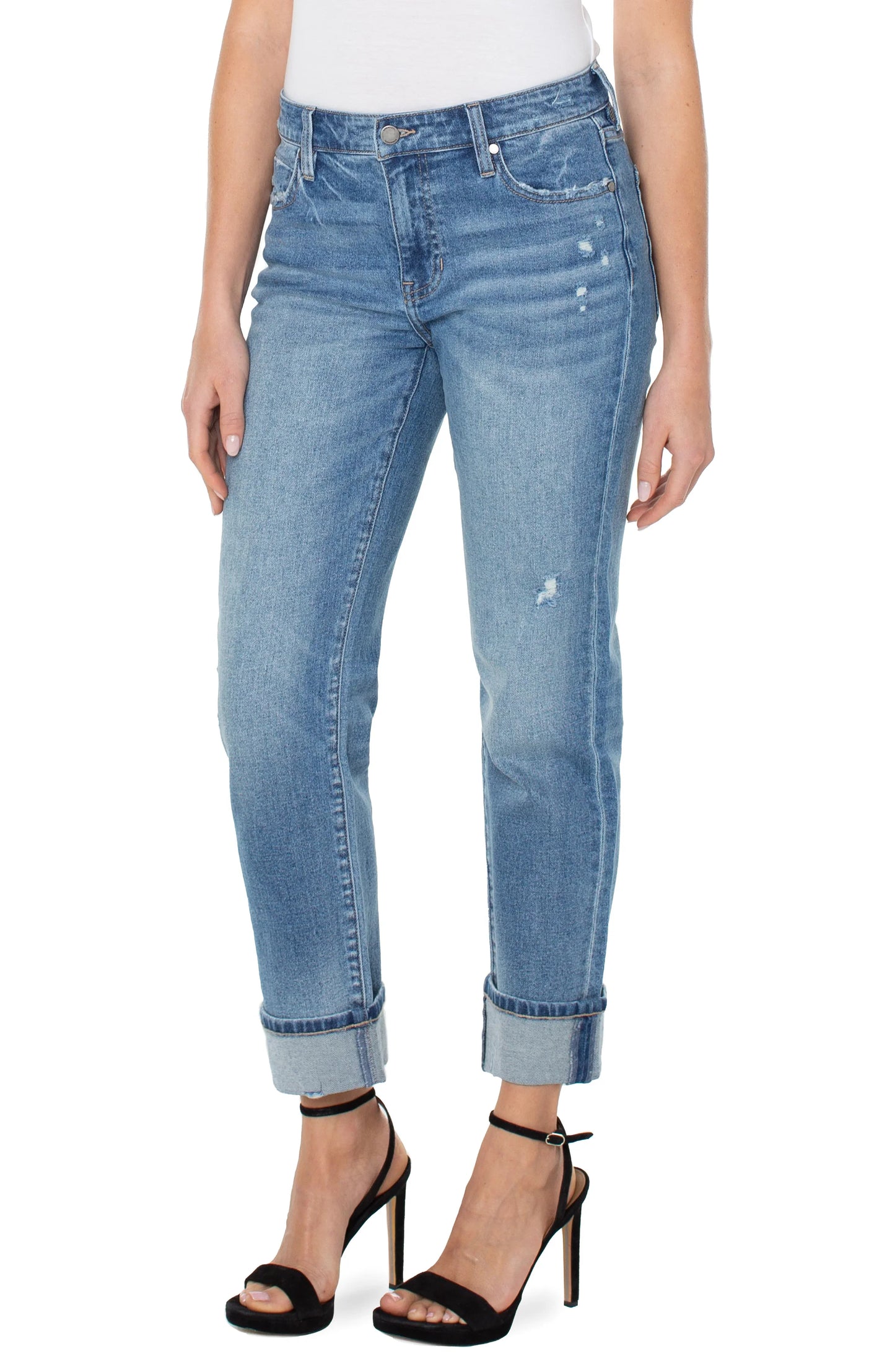 Marley Girlfriend Jeans in Downey - Madison's Niche