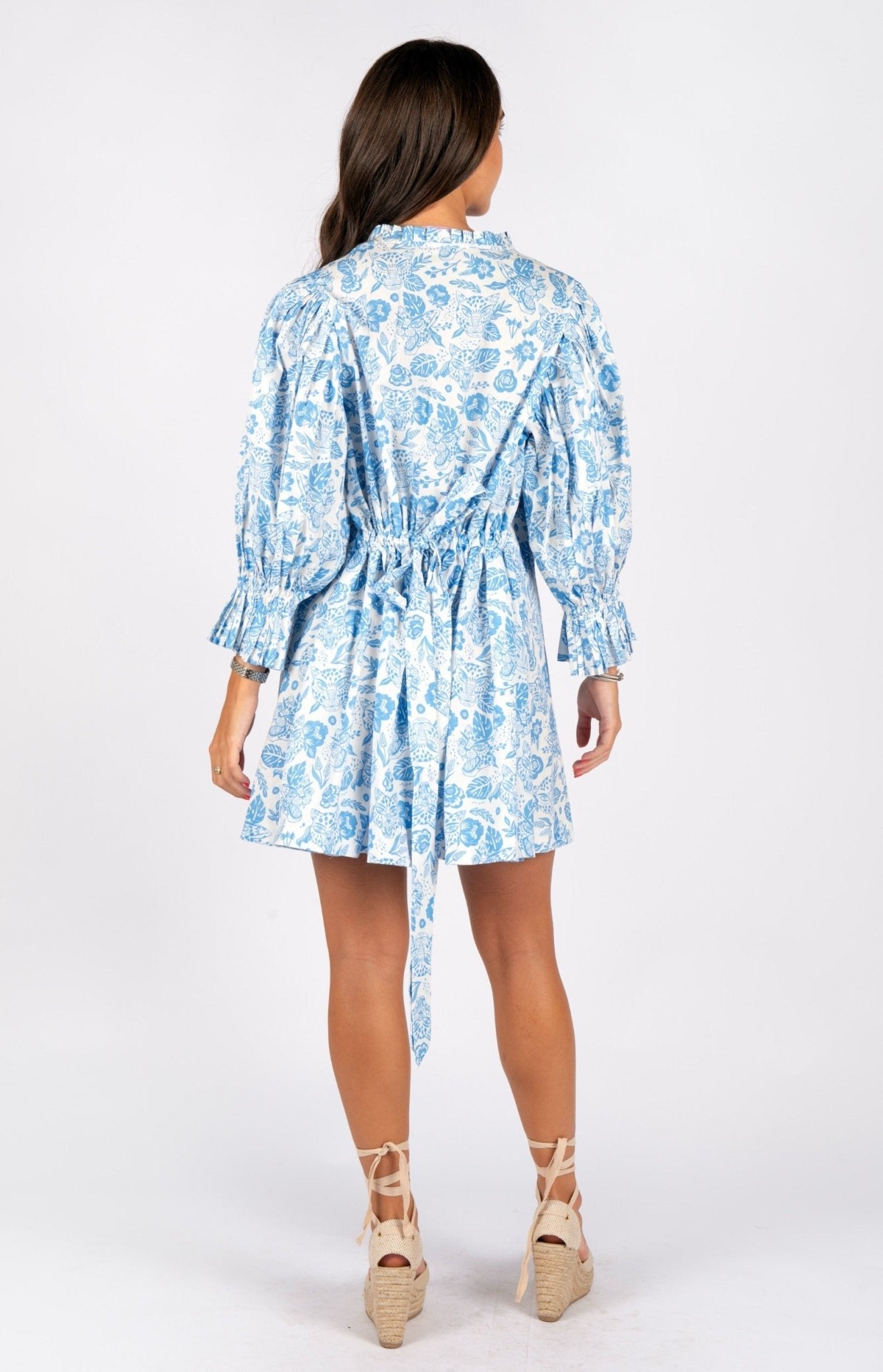 Park Blue Leopord Dress