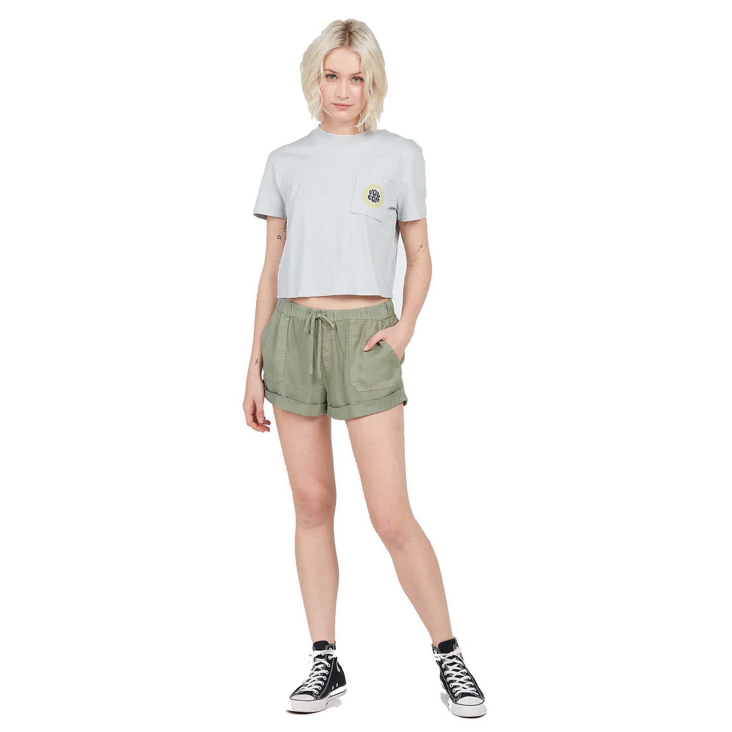 Volcom Pocket Dial Women's S/S T-Shirt