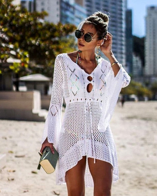 Knitted Swimwear Tunic Cover