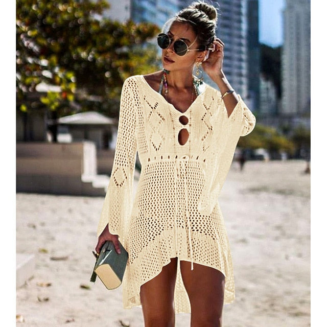 Knitted Swimwear Tunic Cover