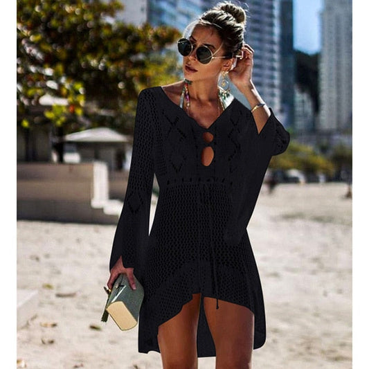 Knitted Swimwear Tunic Cover