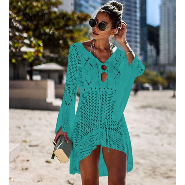 Knitted Swimwear Tunic Cover
