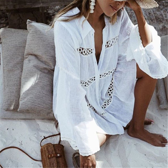 Knitted Swimwear Tunic Cover