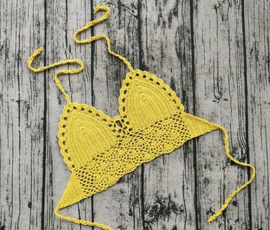 Handmade Crochet Bikini Top