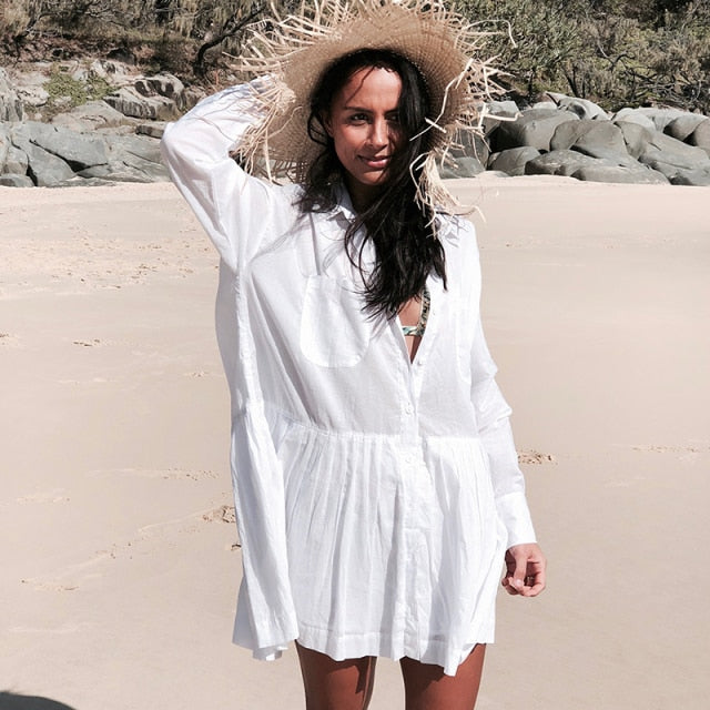 Knitted Swimwear Tunic Cover