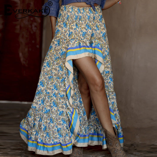 Gypsy Ethnic Oversize Ladies Skirt