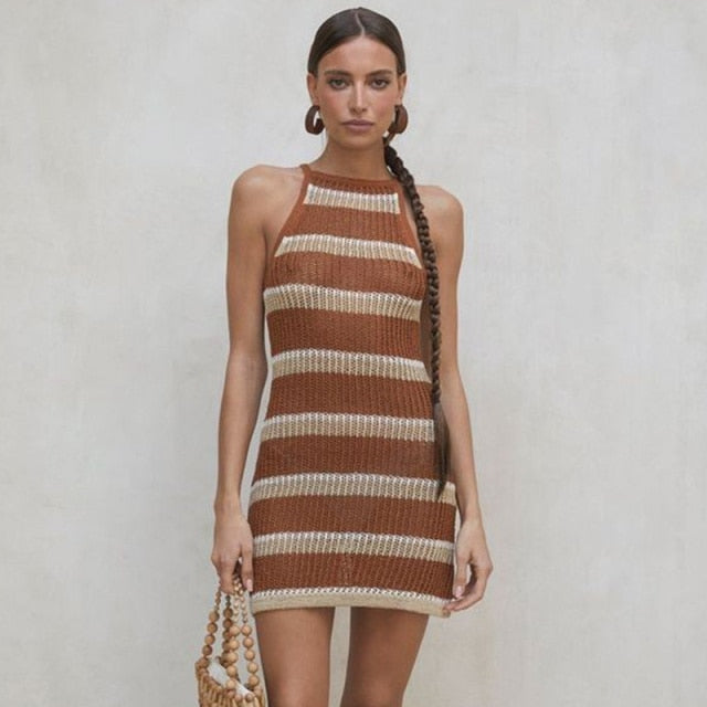 Knitted Swimwear Tunic Cover