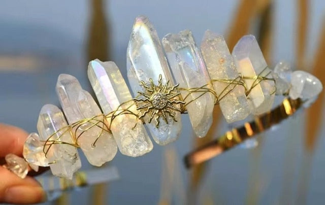 Sun Quartz Crown Headband