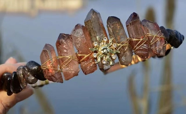 Sun Quartz Crown Headband