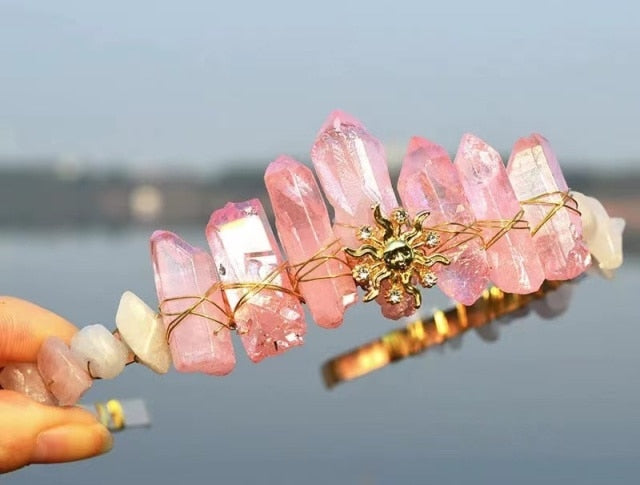 Sun Quartz Crown Headband