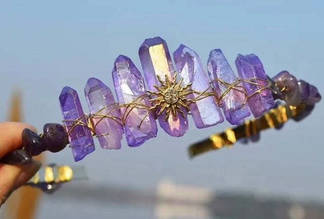Sun Quartz Crown Headband