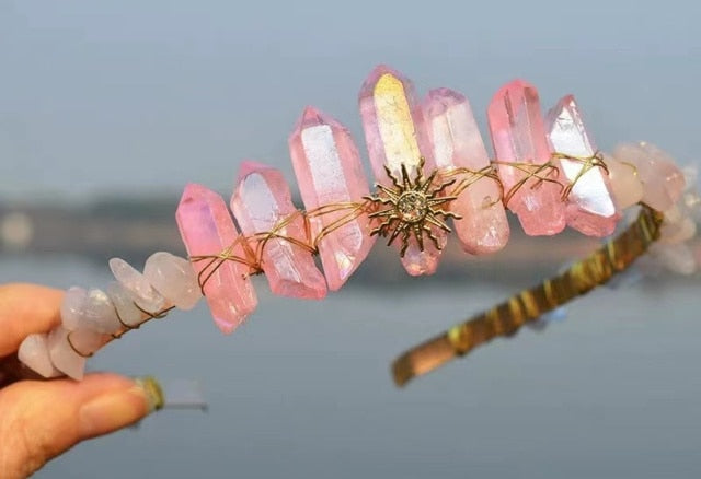 Sun Quartz Crown Headband