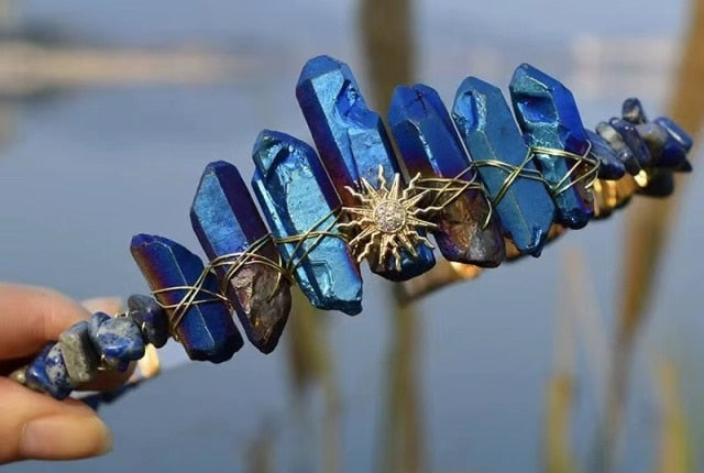 Sun Quartz Crown Headband