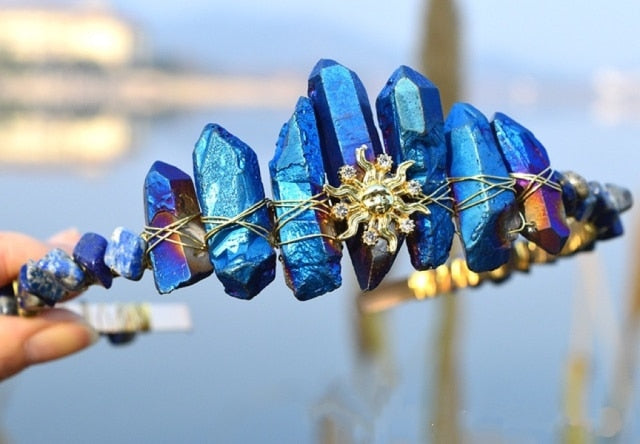Sun Quartz Crown Headband