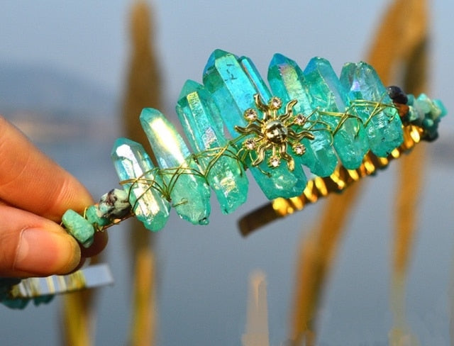 Sun Quartz Crown Headband