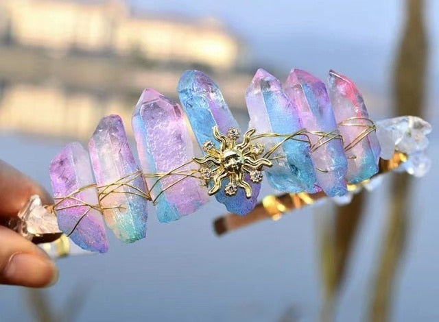 Sun Quartz Crown Headband