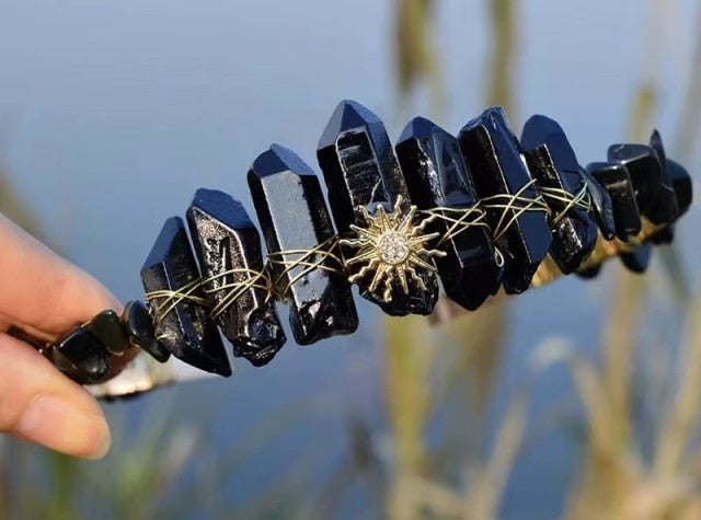 Sun Quartz Crown Headband