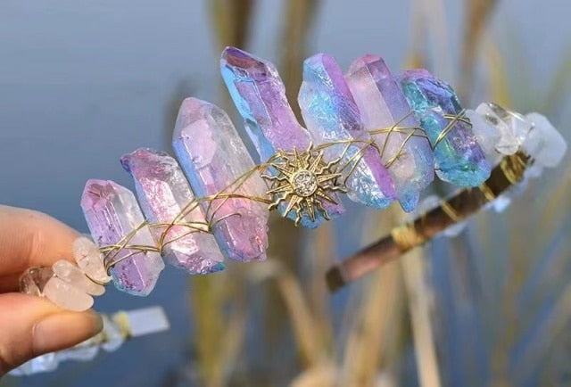 Sun Quartz Crown Headband
