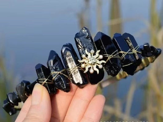 Sun Quartz Crown Headband