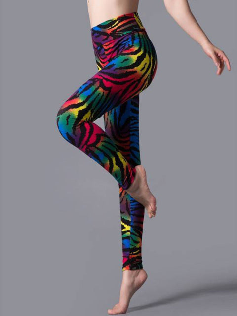 Summer Leopard Print Yoga Fitness Leggings