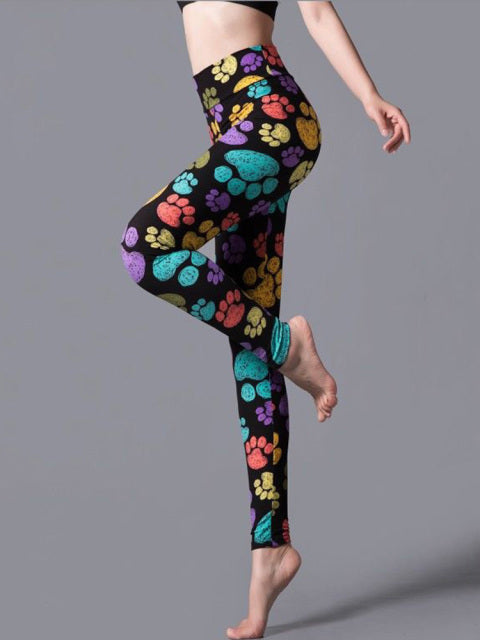Summer Leopard Print Yoga Fitness Leggings